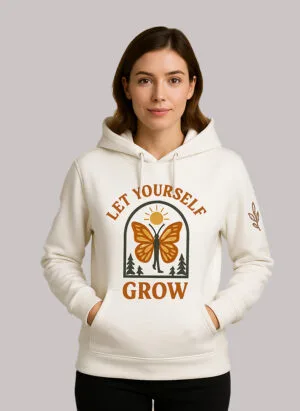 Hoodie Mujer Let Yourself Grow