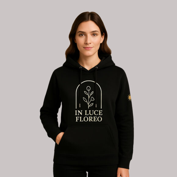 Hoodie Mujer In Luce Floreo